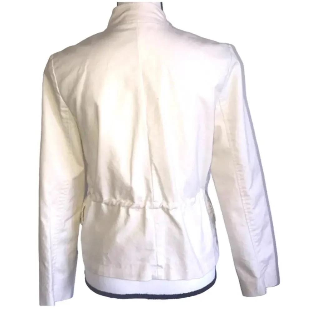 MICHAEL KORS BEIGE BLAZER JACKET WOMENS SIZE PETITE SMALL